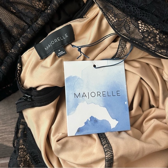 NWT Majorelle Marija Mini Dress in Black Sz M - Picture 7 of 7